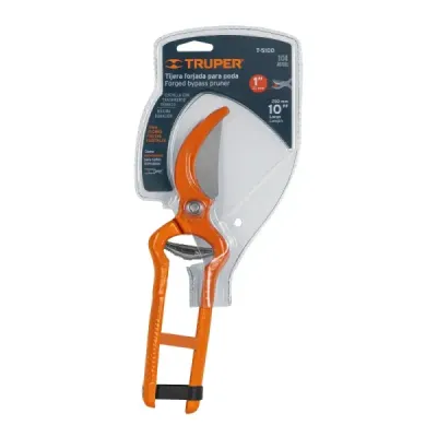 Tijera Forjada Para Poda De 25 Cm, Cuchilla En Acero Térmico Truper