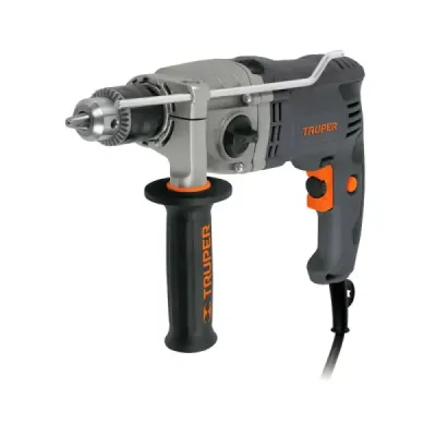Taladro Percutor 1/2" Industrial 900 W Con Mango De Apoyo Truper