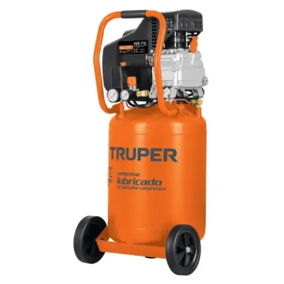 Compresor Vertical Lubricado De 50 Litros, 120 V Y 3.1/2 Hp Truper