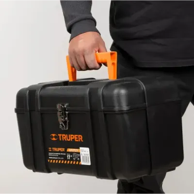 Caja De Herramientas Industrial De 43 Cm Con Charola Truper