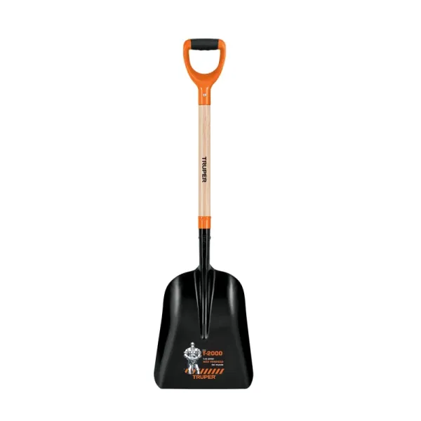 Pala Carbonera Puño En Y Comfort Grip, Largo 42" (107 Cm) Truper (PCACY-P - 19660)