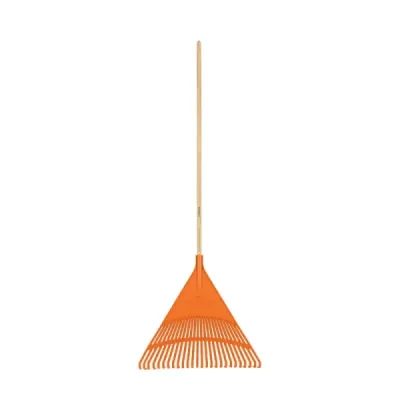 Rastrillo Plástico Para Jardín Con Mango, Cabeza De 61 Cm Truper