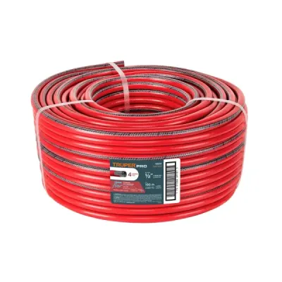 Manguera Reforzada 100m X 1/2' 4 Capas Truper Antitorcedura