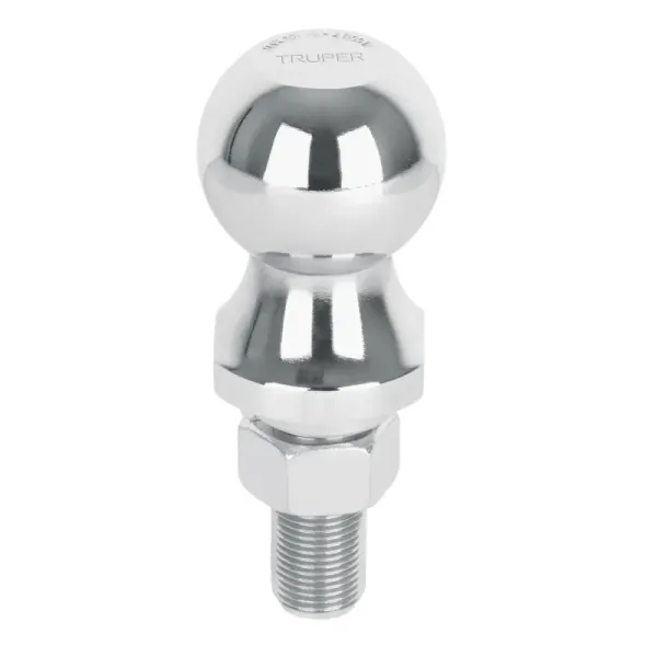 Bola De Arrastre Cromada Para Acoplador, 2.000 Libras Truper (BOLA-20 - 44441)