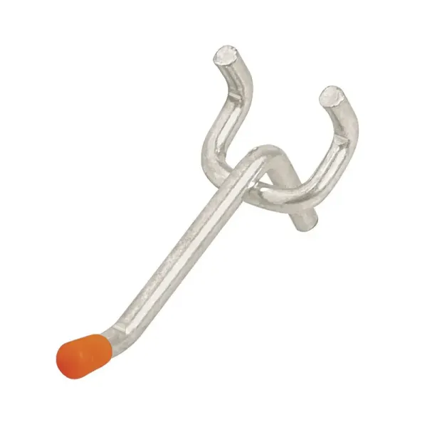 Gancho Recto De 5 Cm Para Panel Ranurado, Con Punta De Goma Truper (GA-2 - 50146)