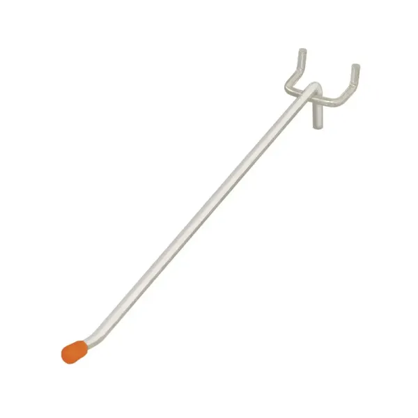 Gancho Recto De 20 Cm Para Panel Ranurado, Con Punta De Goma Truper (GA-8 - 50155)
