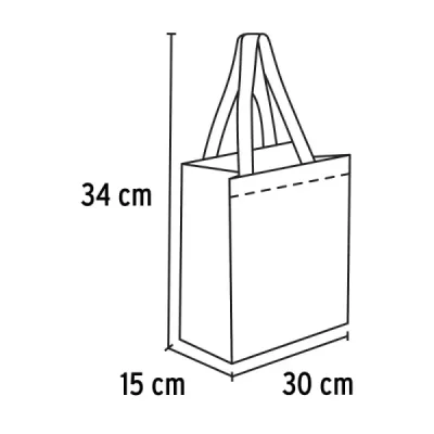 Bolsa Ecológica De Tela 34 Cm X 30 Cm, 30 Kg Naranja Truper