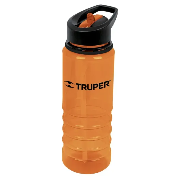 Termo Botilito 740 Ml Truper Tapa Abatible Pitillo Libre Bpa (CILI-25 - 65030)