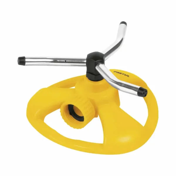 Aspersor De Riego 360° De Plástico Y Aluminio, Área De 10 M Pretul (REG-3 - 20065)