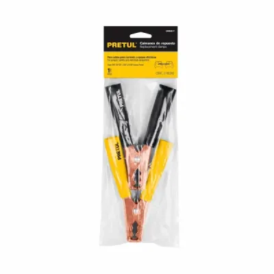 Set Pinzas Caimán Cable De Arranque 10awg 125a Pretul