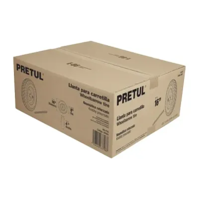 Rueda O Llanta Neumática De 16" X 4" Para Carretilla Pretul