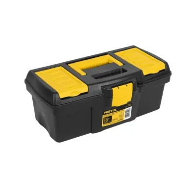 Caja De Herramientas De 33 Cm Con Compartimientos Y Charola Pretul
