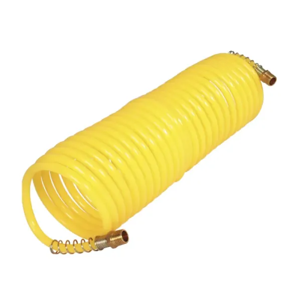 Manguera Tipo Resorte 7.5 M X 1/4' Toolcraft Para Compresor (TC2026)