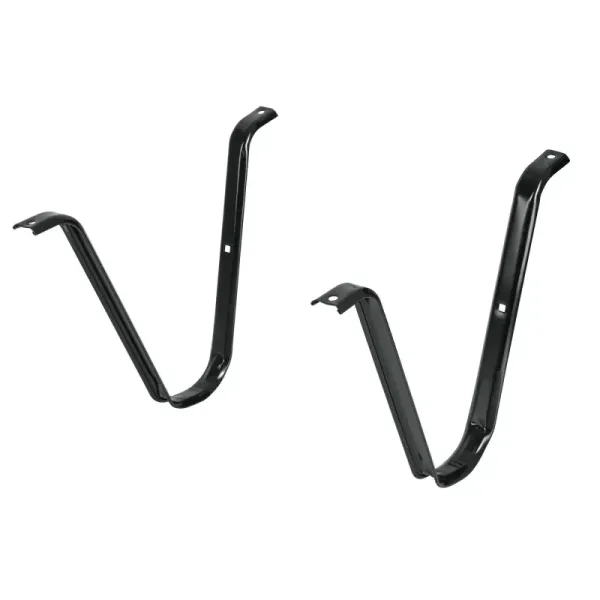 2 Soportes Para Carretilla Pretul De Platón Gris (SL-45/50-GP - 20632)