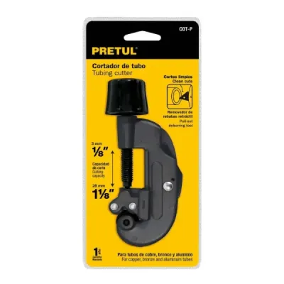 Cortador De Tubo De Cobre, 1/8" Hasta 1.1/8" Pretul