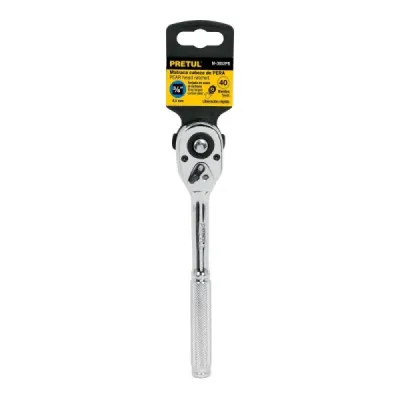 Ratchet De Liberación Rápida De 3/8", Cabeza De Pera Pretul