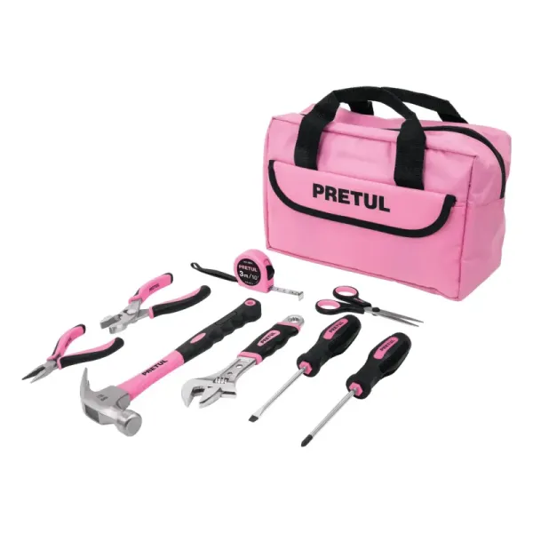 Juego De Herramientas Con 8 Piezas Para Dama Incluye Maletin Pretul (SET-MA8 - 21251)