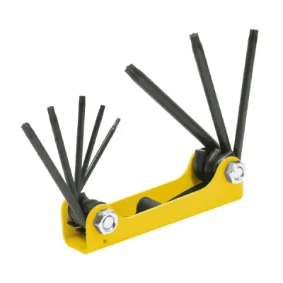 Juego De 8 Llaves Torx, Incluye Estuche Tipo Navaja Pretul