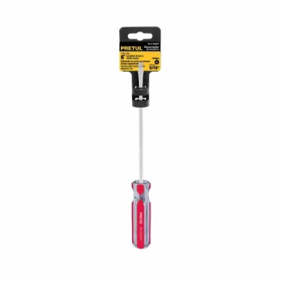 Destornillador De Pala 5/16" X 6", Mango De Pvc Pretul