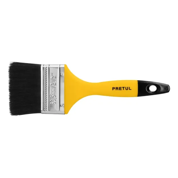Brocha De 2.1/2" Con Mango De Plástico, Usos Generales Pretul (BRP-2-1/2 - 21527)