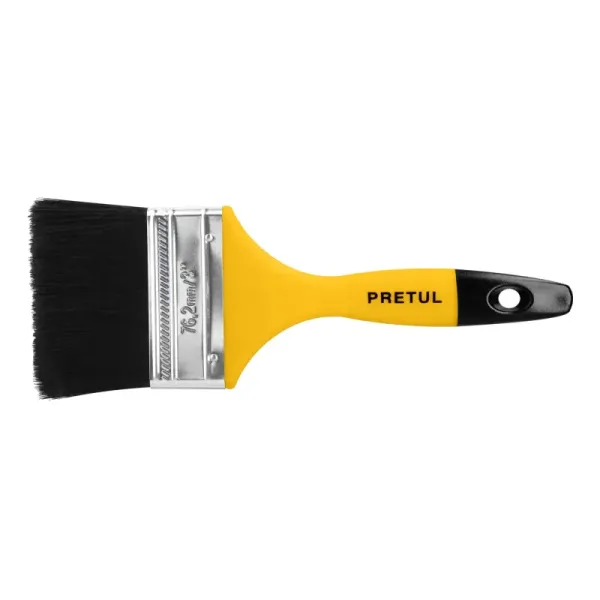 Brocha De 3" Con Mango De Plástico, Usos Generales Pretul (BRP-3 - 21528)