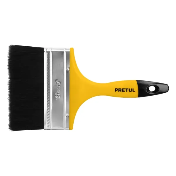 Brocha De 5" Con Mango De Plástico, Usos Generales Pretul (BRP-5 - 21530)