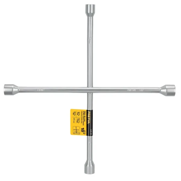 Llave Cruz Cruceta 45cm Pretul Boca 3/4' 13/16' 7/8' 17mm (LLCR-18P - 21801)