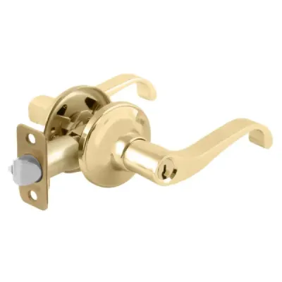 Cerradura Manija Para Baño Latón Brillante Oxford Toolcraft