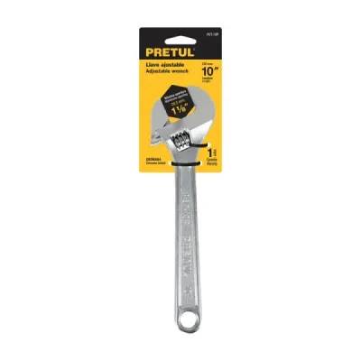 Llave Expansiva Cromada De 10" Con Apertura De 1.1/8" Pretul