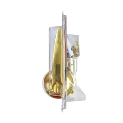 Cerradura Manija Para Baño Latón Brillante Oxford Toolcraft