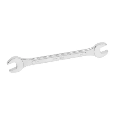 Llave De Boca 14 X 15 Mm En Acero Cromo Vanadio Largo 185 Mm Pretul