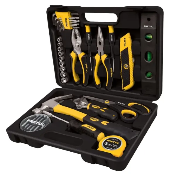 Juego De Herramientas 42 Piezas Comfort Grip Cuadrante 1/4" Pretul (SET-42 - 22101)