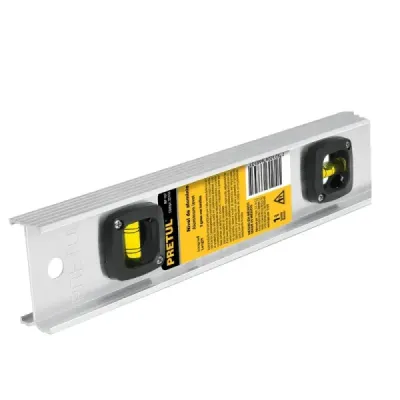 Nivel De Aluminio De 36 Cm, Medición De 0° Y 90° Pretul