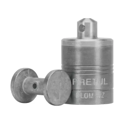 Plomada Metálica No.1, 7 Oz (200 G) Con Punta Para Centros Pretul