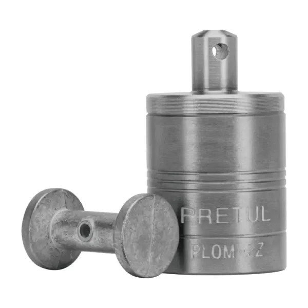 Plomada Metálica No.2, 11 Oz (310 G) Con Punta Para Centros Pretul (PLOM-2Z - 22462)