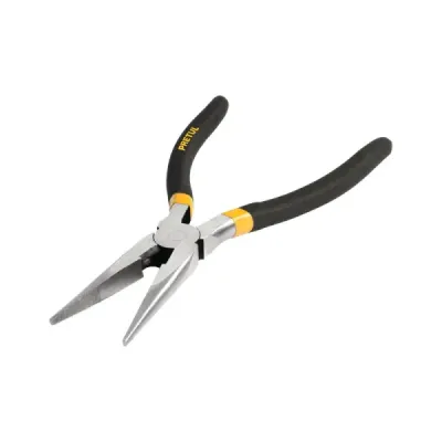 Alicate De Punta Larga De 6", Mango Cubierto De Pvc Pretul