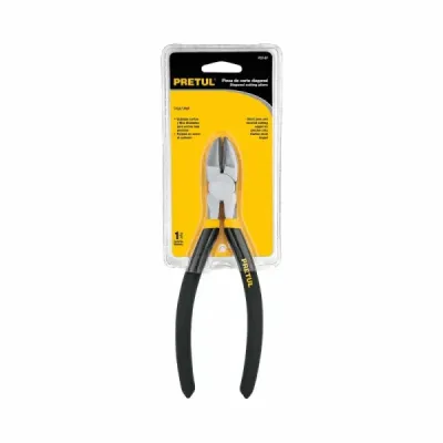 Alicate Corta Frio De 6", Mango Cubierto De Pvc Pretul