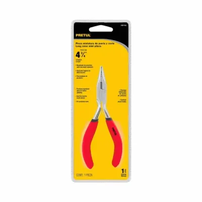 Alicate De Punta Larga De 5", Mango De Vinil Pretul