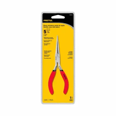 Alicate De Punta Larga De 6", Mango De Vinil Pretul