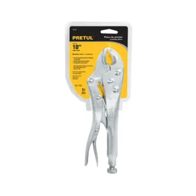 Alicate Hombresolo Curvo De 10" Con Apertura De 2" Pretul