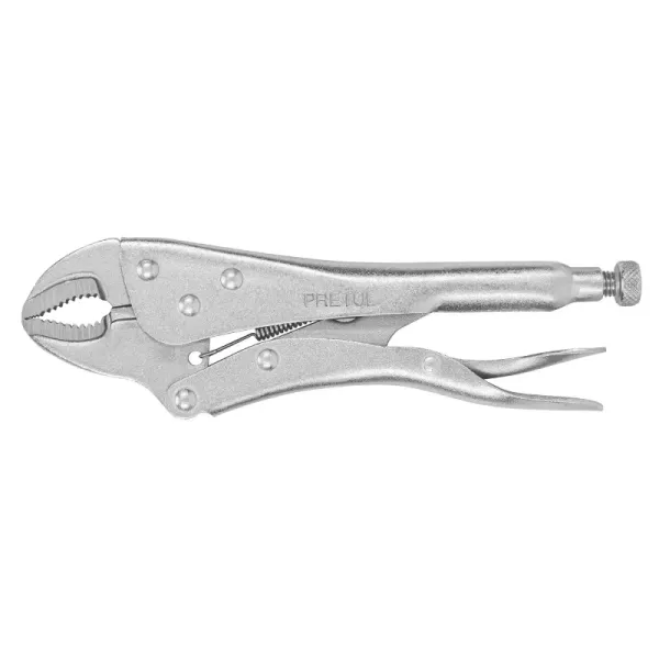 Alicate Hombresolo Curvo De 7" Con Apertura De 1.1/2" Pretul (PP-7C - 22701)
