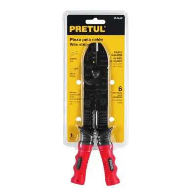 Alicate Pelacable De 9", Mango Antiderrapante Pretul