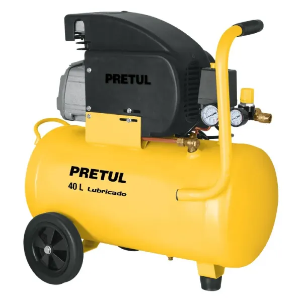 Compresor De Aire De 2.1/2 Hp, 20 Litros, 120 V Y 116 Psi Pretul (COMP-40LP - 23066)