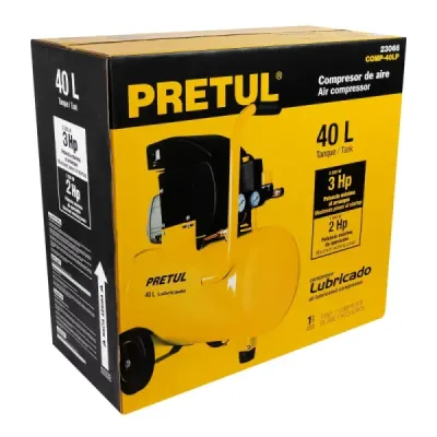 Compresor De Aire De 2.1/2 Hp, 20 Litros, 120 V Y 116 Psi Pretul