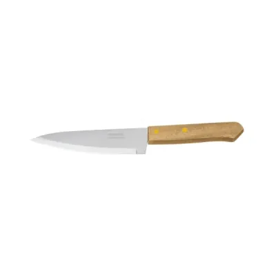 Cuchillo De Cocina De 6" (15 Cm) Tipo Chef, Mango De Madera Pretul