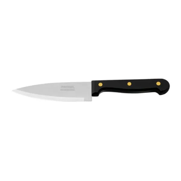 Cuchillo De Cocina De 5" (13 Cm) Tipo Chef, Mango Plástico Pretul (CUCH-P51 - 23088)