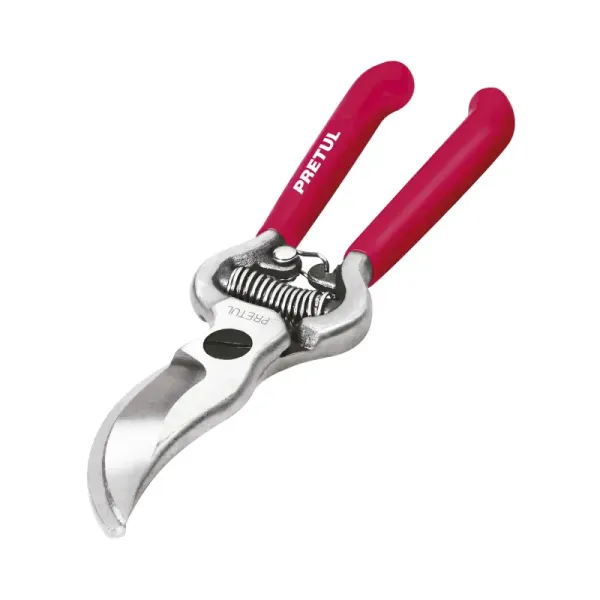 Tijera Para Poda De 20 Cm Con Cuchilla En Acero Templado Pretul (T-67P - 23104)