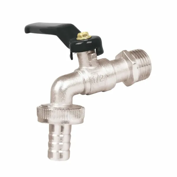 Llave De Agua De 1/2" Zamac Con Valvula De Paso Para Jardín Pretul (LL-21P - 23146)