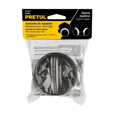Filtro De Vapor Orgánico Para Mascara Pretul Res-1-p-2-p