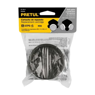 Filtro N90, Uso En Polvo Para Mascara Pretul Res-1-p-2-p